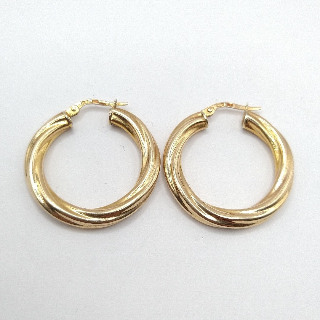 ARRACADAS PAR ORO 10 K 3.9 GRMS (SEMINUEVO)