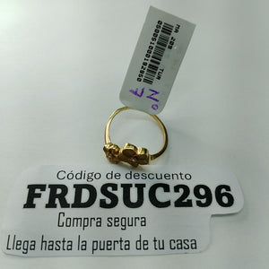 ANILLOS DAMA ORO 14K 2 (NUEVO)