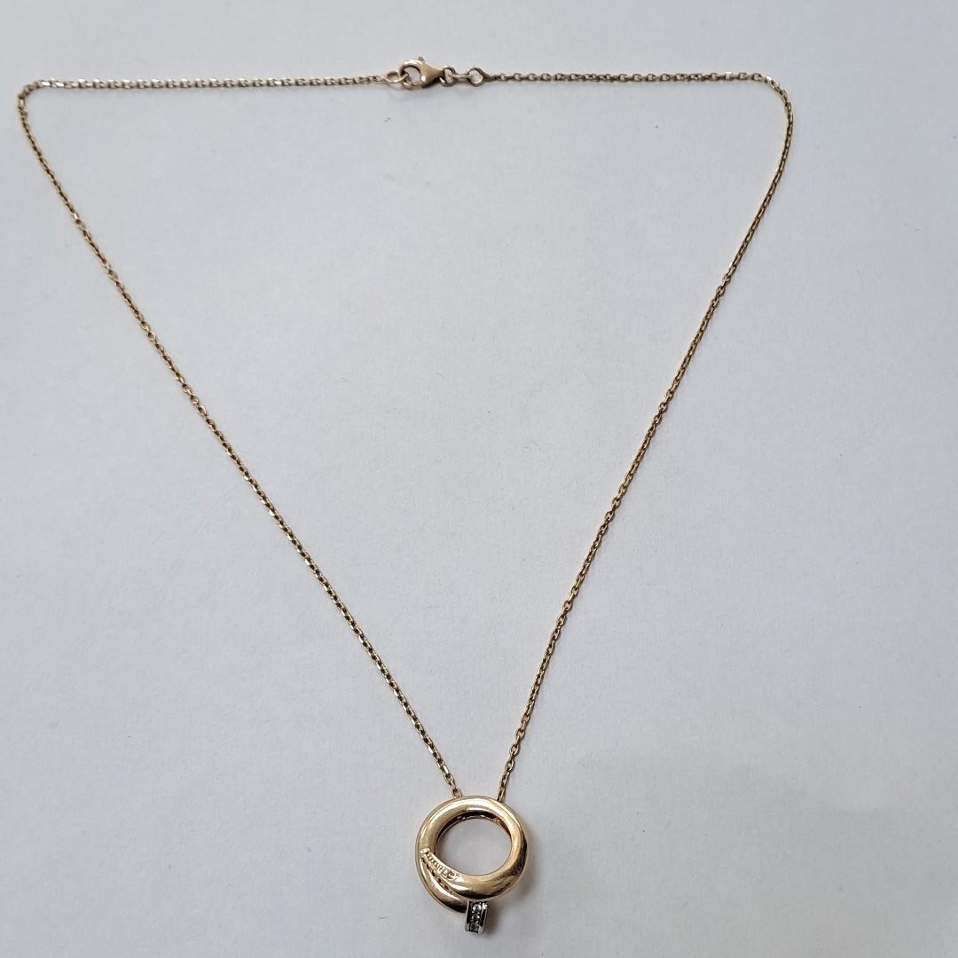 K1 6,60 GRMS 14 K ESPECIFICACIONES COMPLEMENTARIAS CADENA CON DIJE (SEMINUEVO)