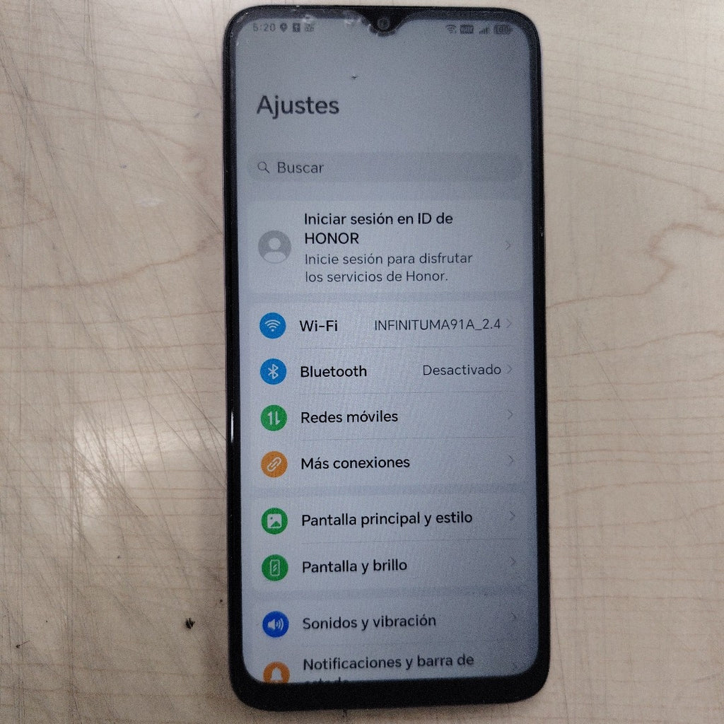 CELULAR HONOR X6A WDY-LX3 (2023) 128 GB 6 GB RAM (SEMINUEVO)