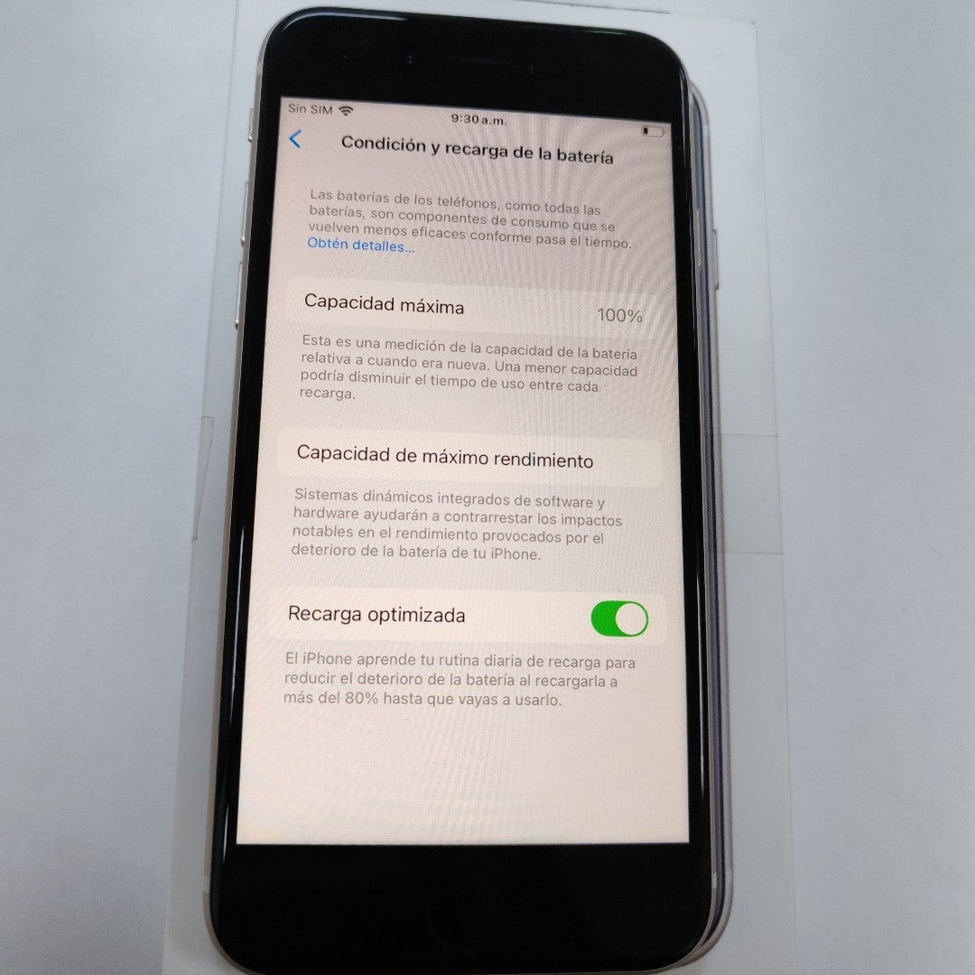 CELULAR APPLE IPHONE SE 3 A2595 64 GB 4 GB RAM (SEMINUEVO)