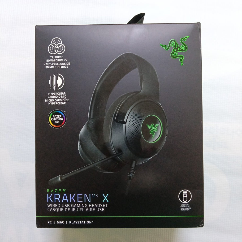 AUDIFONOS RAZER KRAKEN V3 X ALAMBRICO OVER EAR (SEMINUEVO)