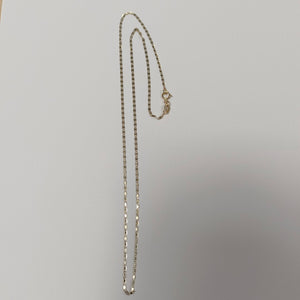 CADENA TEJIDO MARINERO 1.81GR 50 CM (NUEVO)