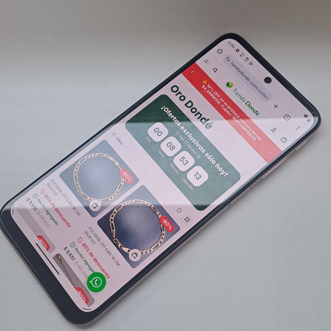 CELULAR MOTOROLA MOTO G41 XT2167-1 128 GB 4 GB RAM (SEMINUEVO)