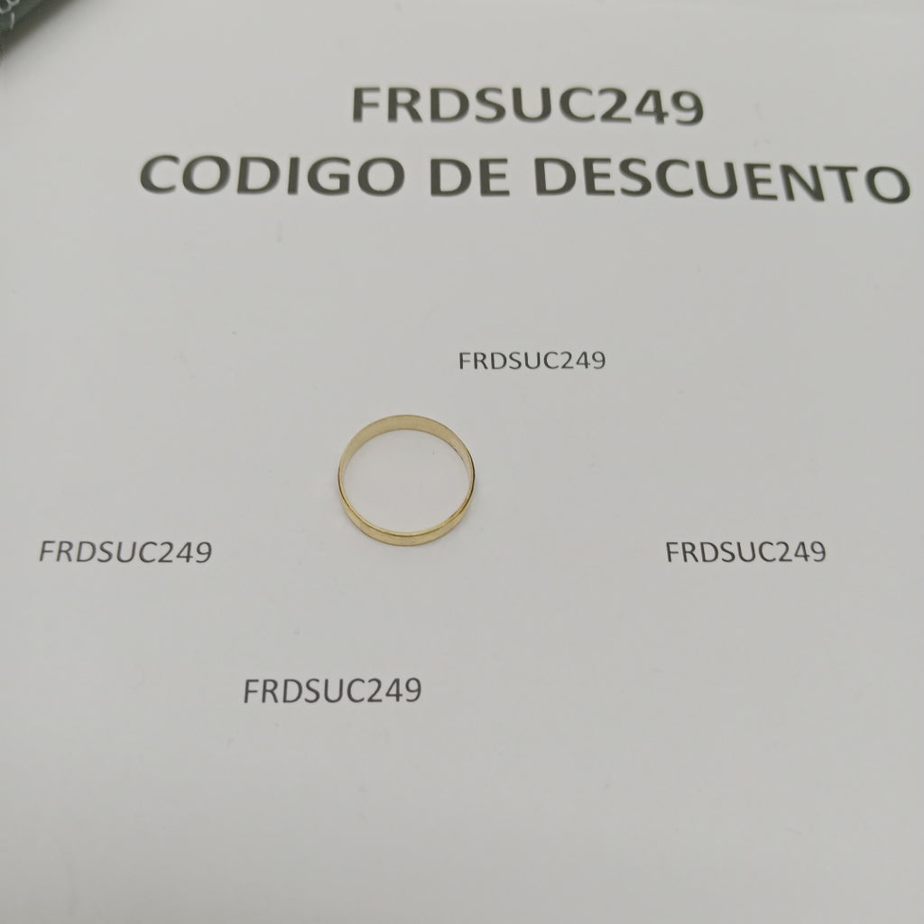 ARGOLLA ORO 10 K 0,60 GRMS (SEMINUEVO)