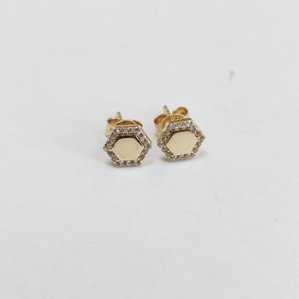BROQUELES ORO 14K 1.4 (NUEVO)