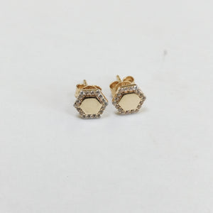 BROQUELES ORO 14K 1.4 (NUEVO)