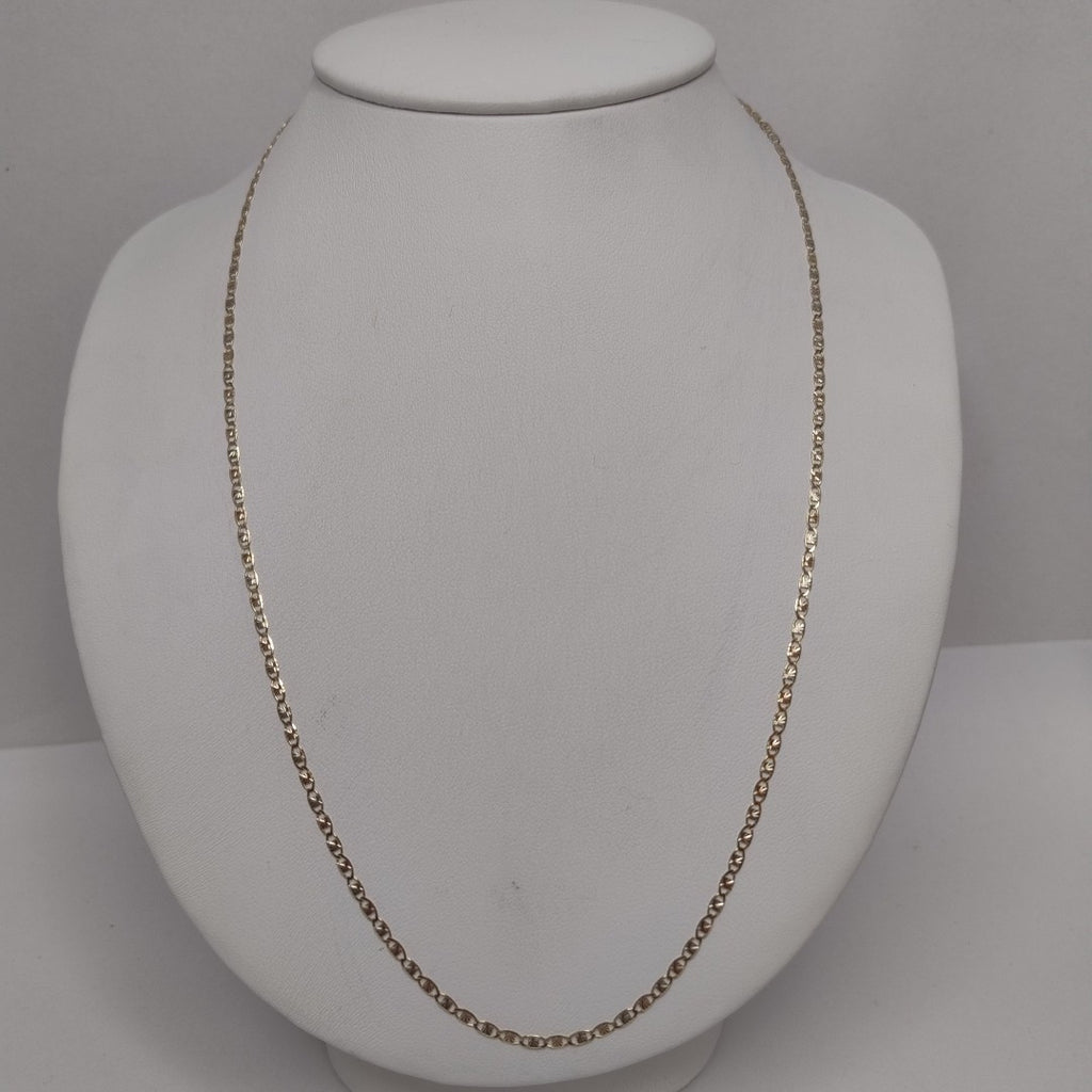 CADENA TEJIDO MARINERO 3.61GR 55 CM (NUEVO)