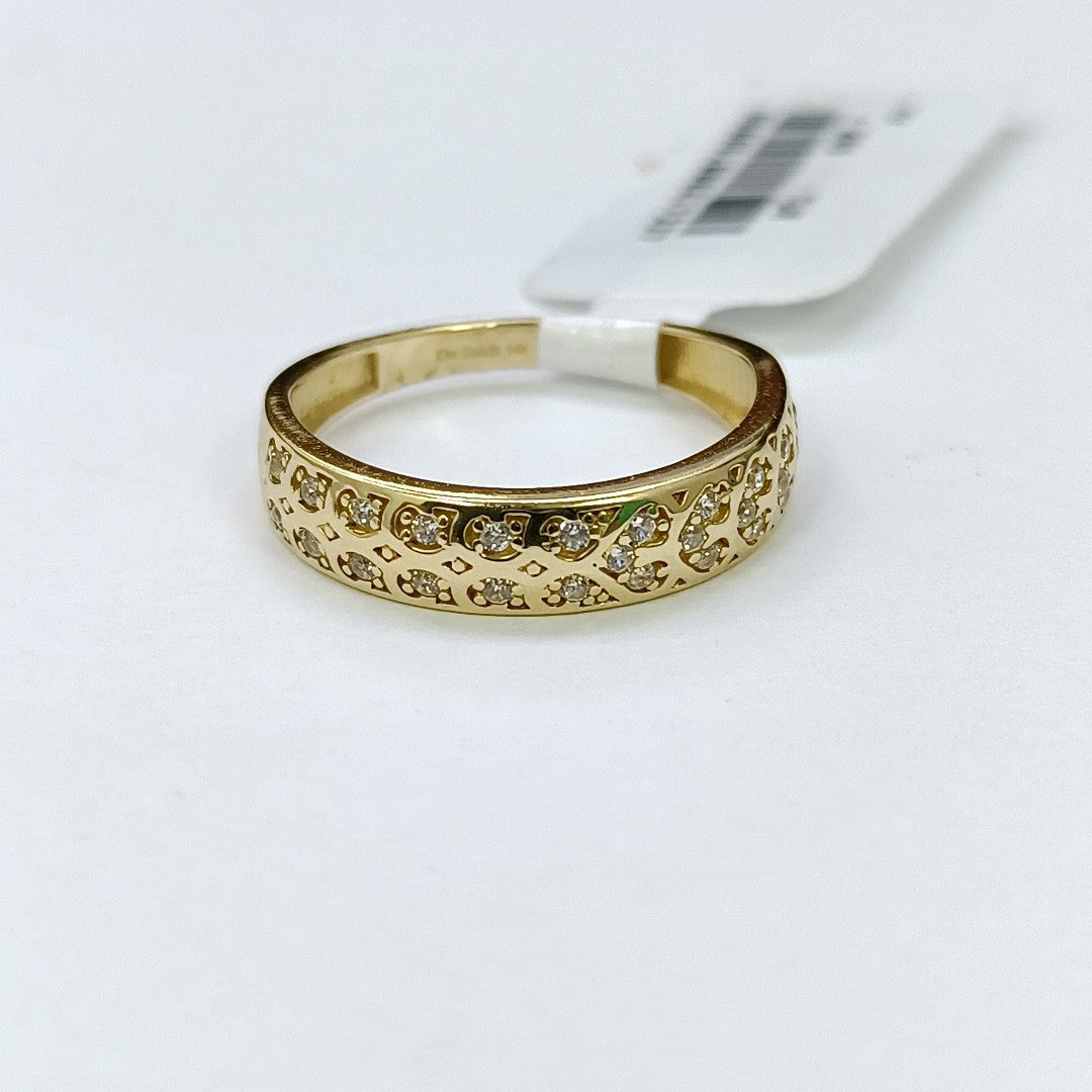 ANILLOS DAMA ORO 14K 2 (NUEVO)