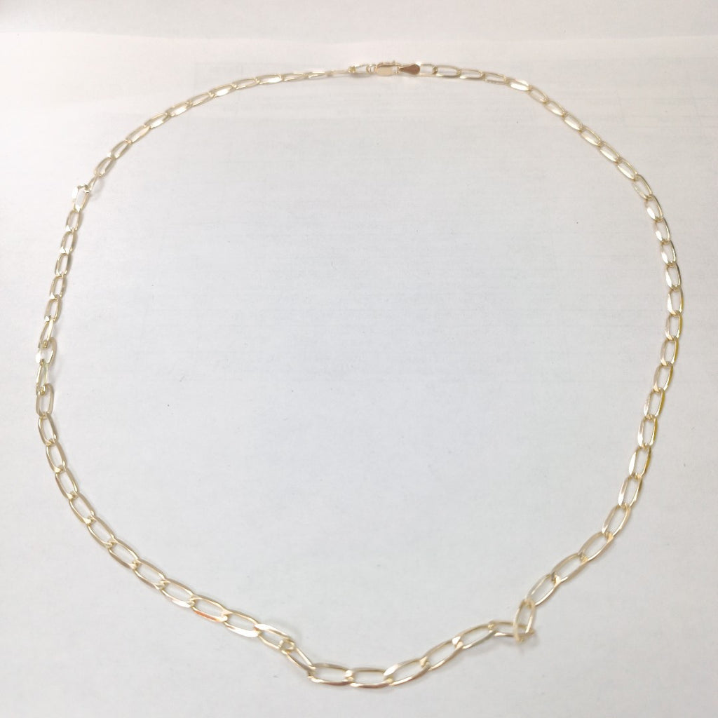 CADENA TEJIDO ESLABONES 11.2G 60 CM (NUEVO)