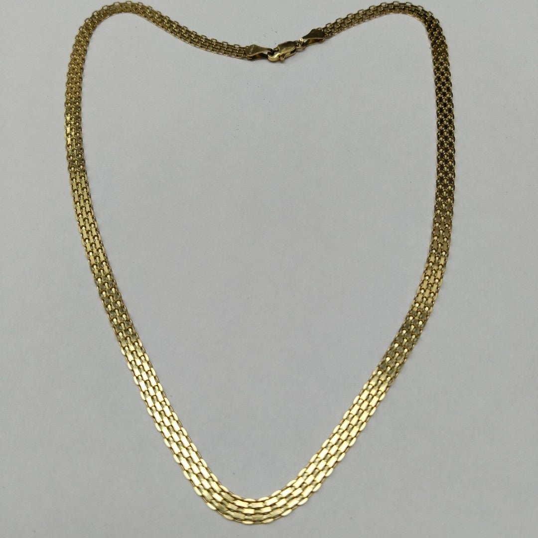 GARGANTILLA ORO 14 K 9.3 GRMS (SEMINUEVO)
