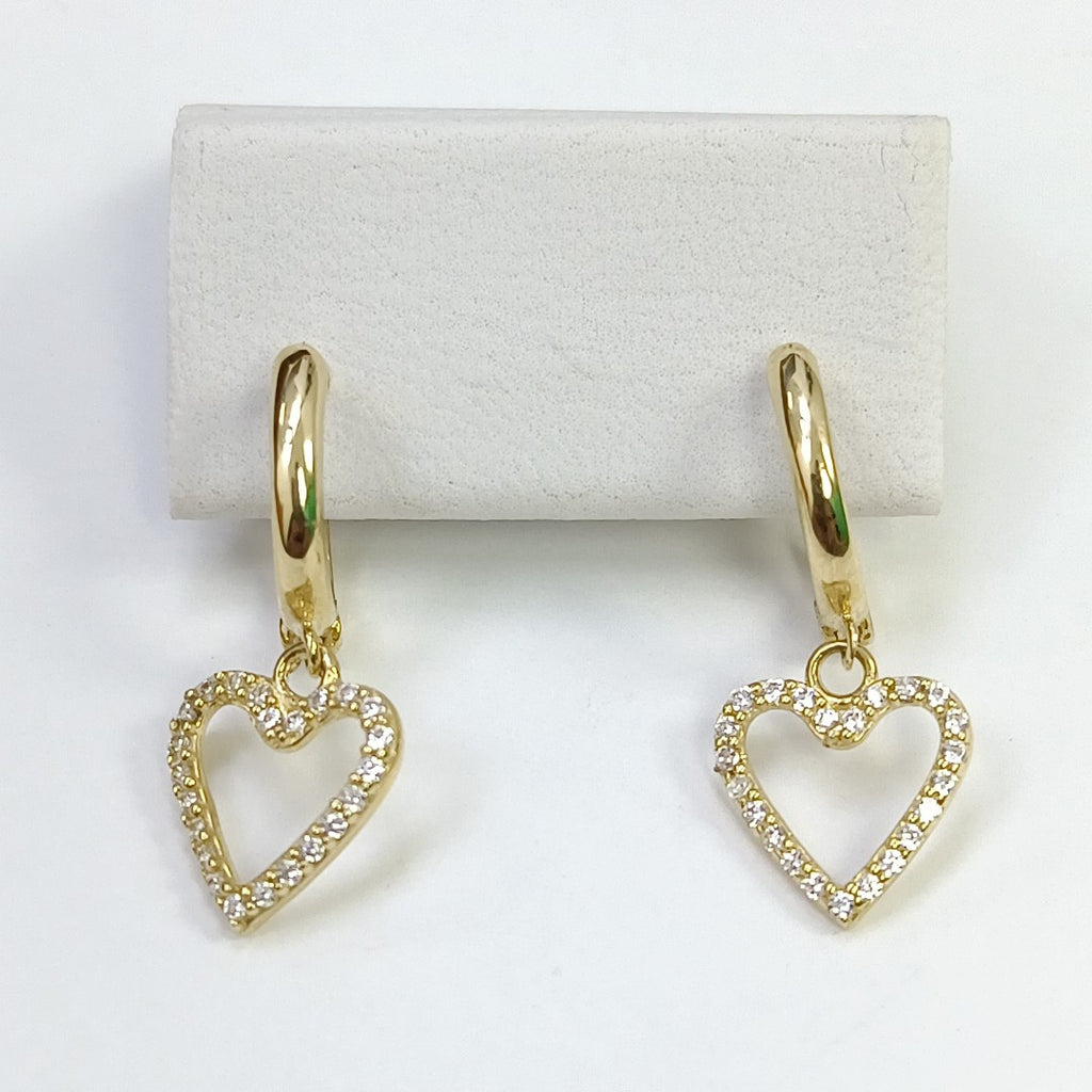 BROQUELES ORO 14K 2 (NUEVO)