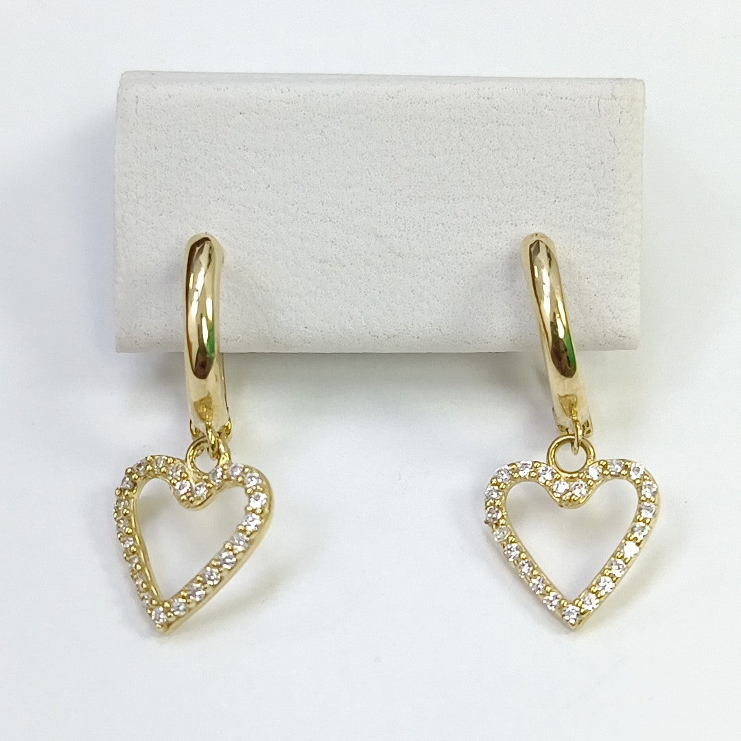BROQUELES ORO 14K 2 (NUEVO)