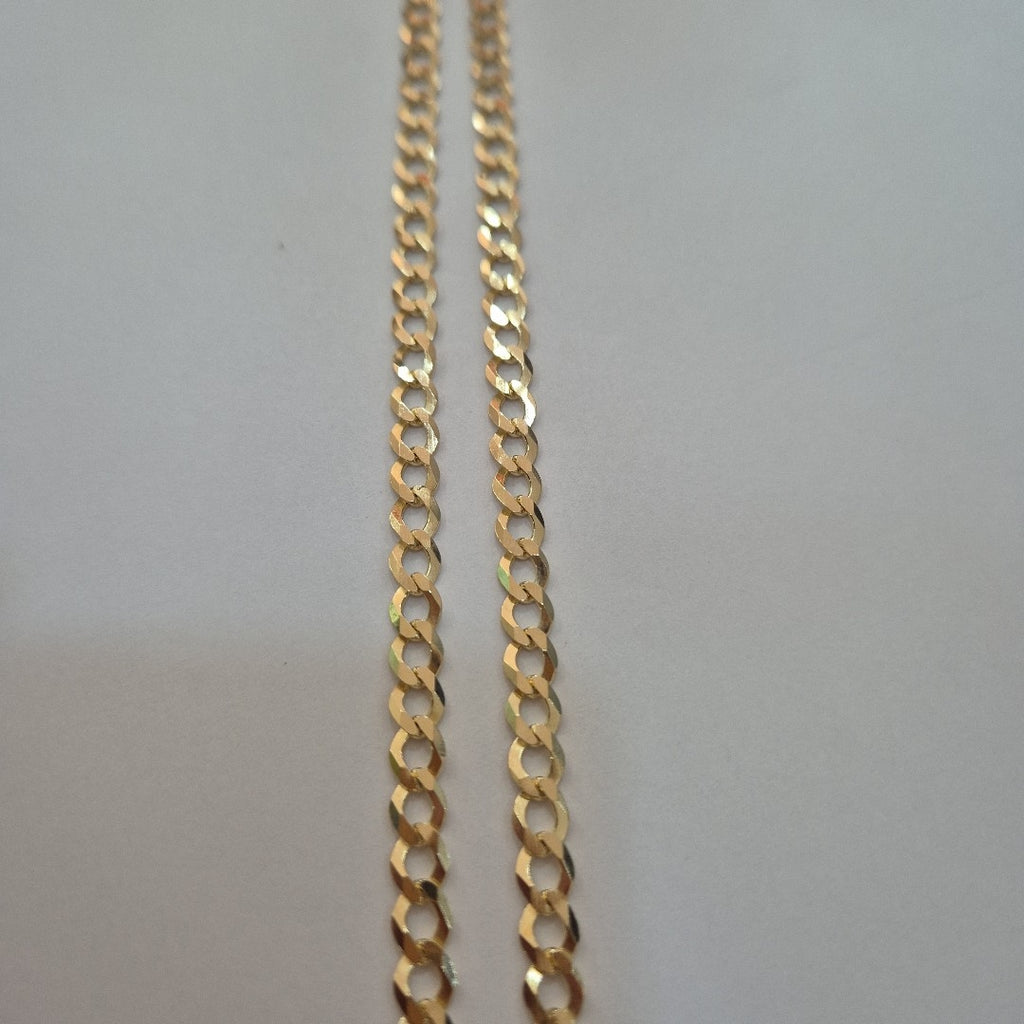 CADENA TEJIDO BARBADA 14.3G 60 CM (NUEVO)