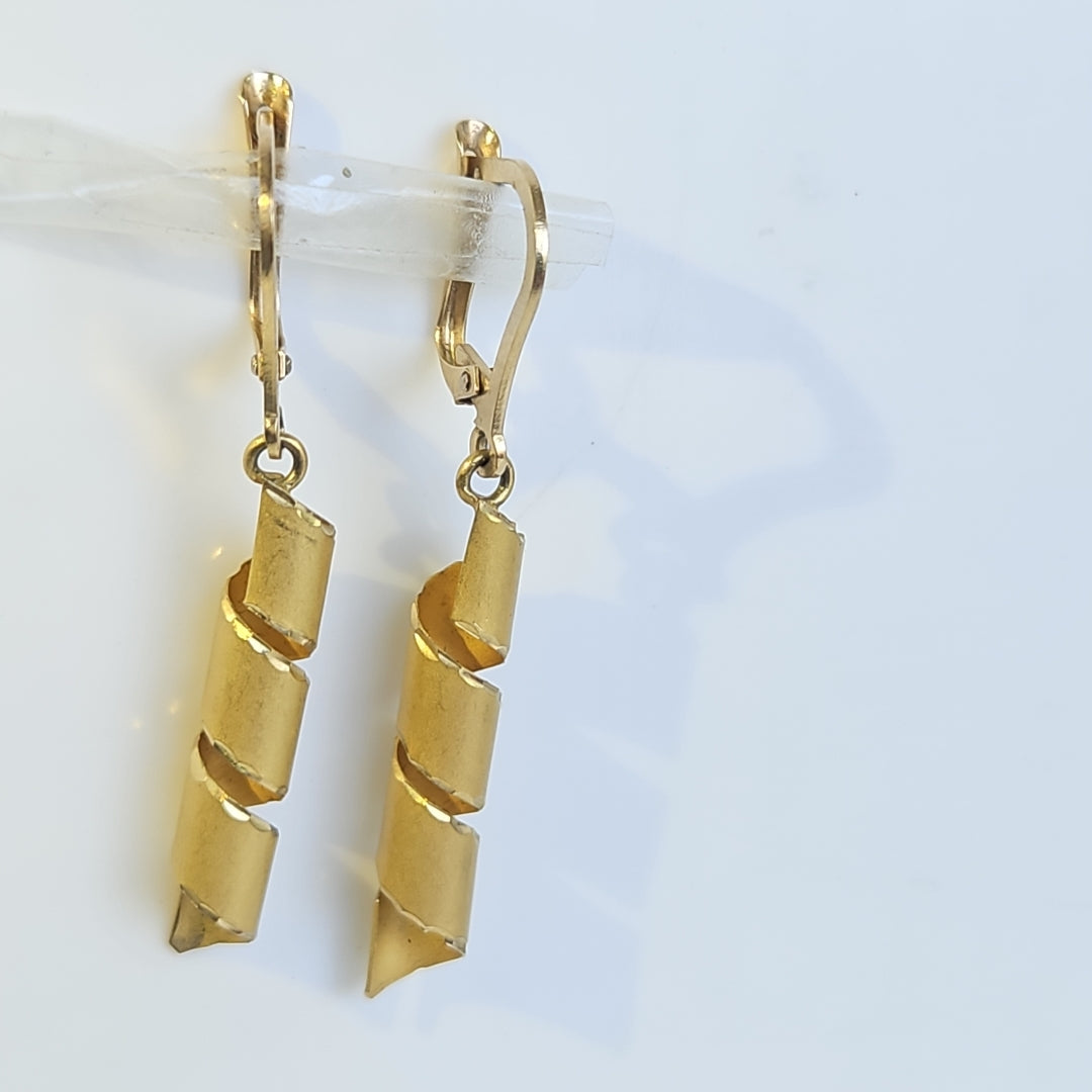 ARETES PAR ORO 10 K 2.7 GRMS (SEMINUEVO)