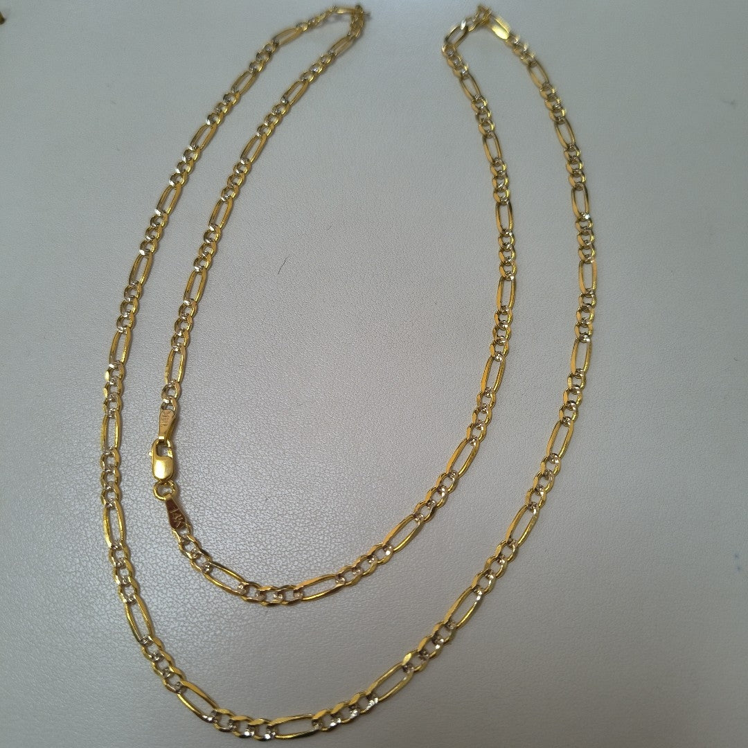 CADENA 3X1 9.2G 60 CM 14K (NUEVO)