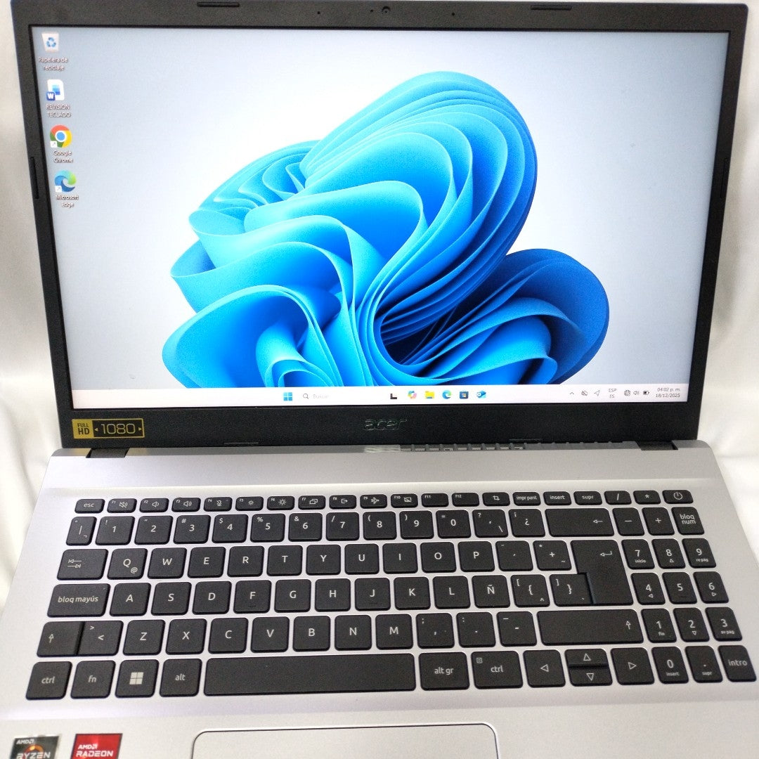 LAPTOP ACER ASPIRE 3 15 A315-44P-R5Y9 (2024) 512 GB SSD 16 GB RAM (SEMINUEVO)