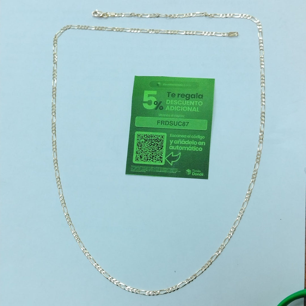 CADENA TEJIDO 3X1 5.6G 60 CM (NUEVO)