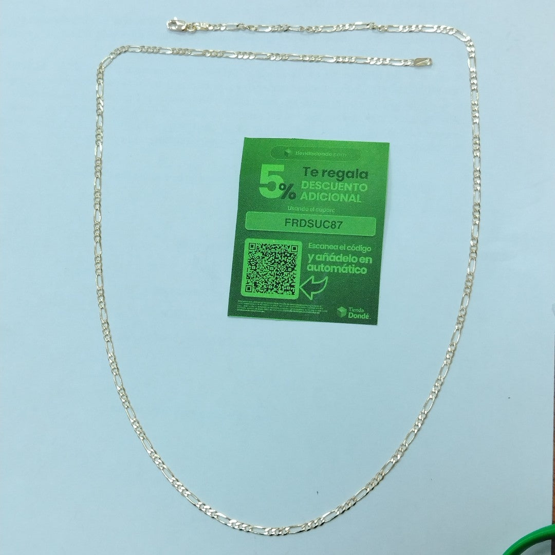CADENA TEJIDO 3X1 5.6G 60 CM (NUEVO)