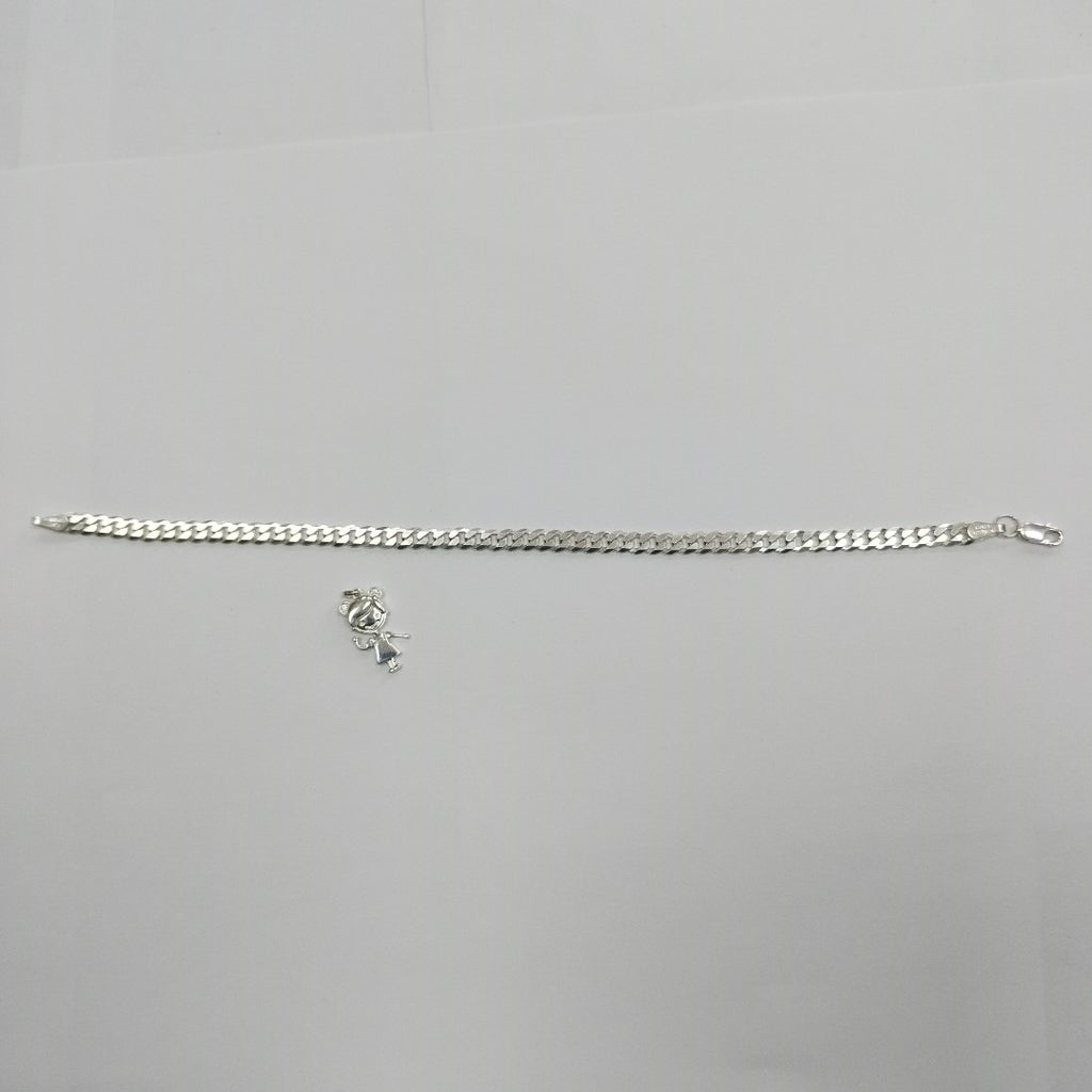 DIJE, PULSERA PLATA 8.5 GRMS (SEMINUEVO)