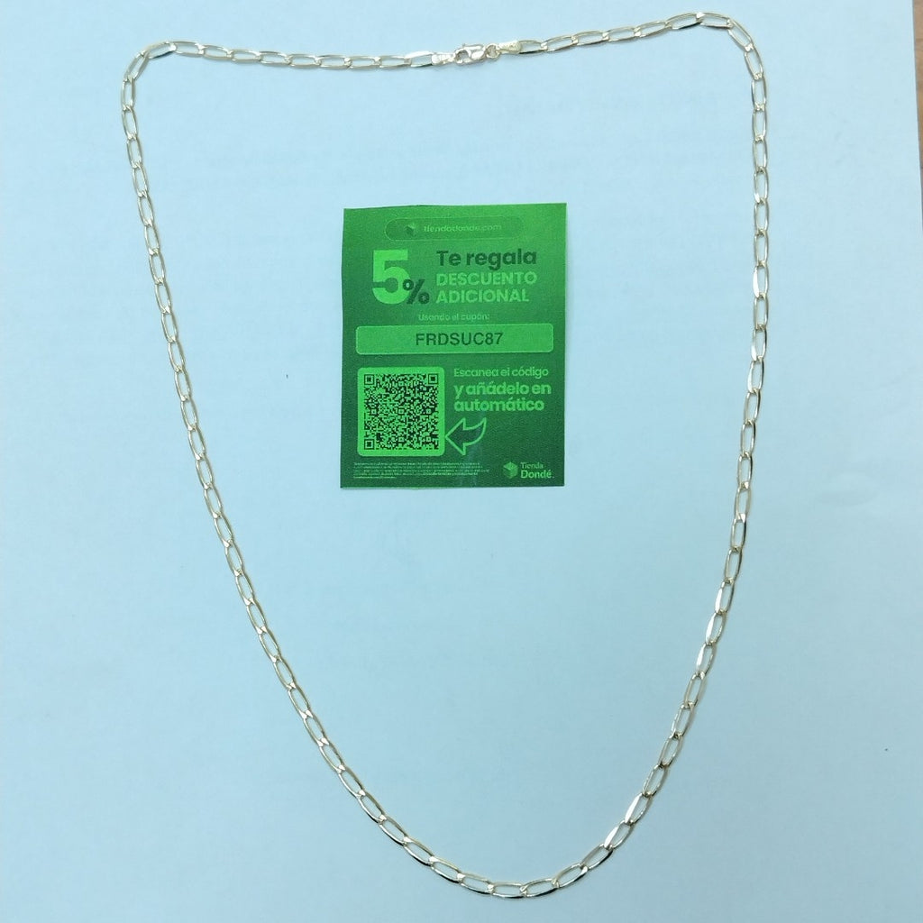 CADENA TEJIDO ESLABONES 6.7G 55 CM (NUEVO)