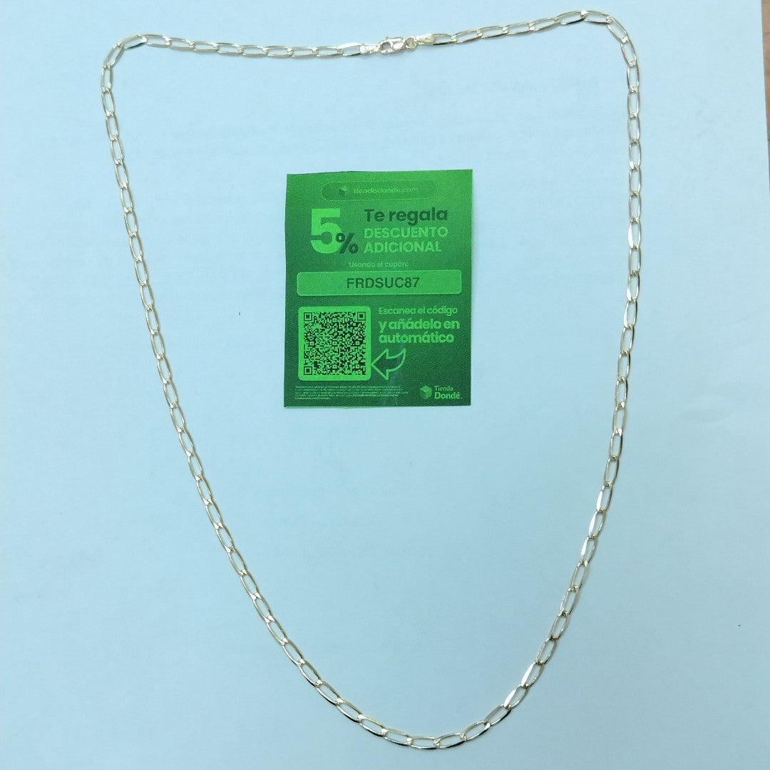 CADENA TEJIDO ESLABONES 6.7G 55 CM (NUEVO)