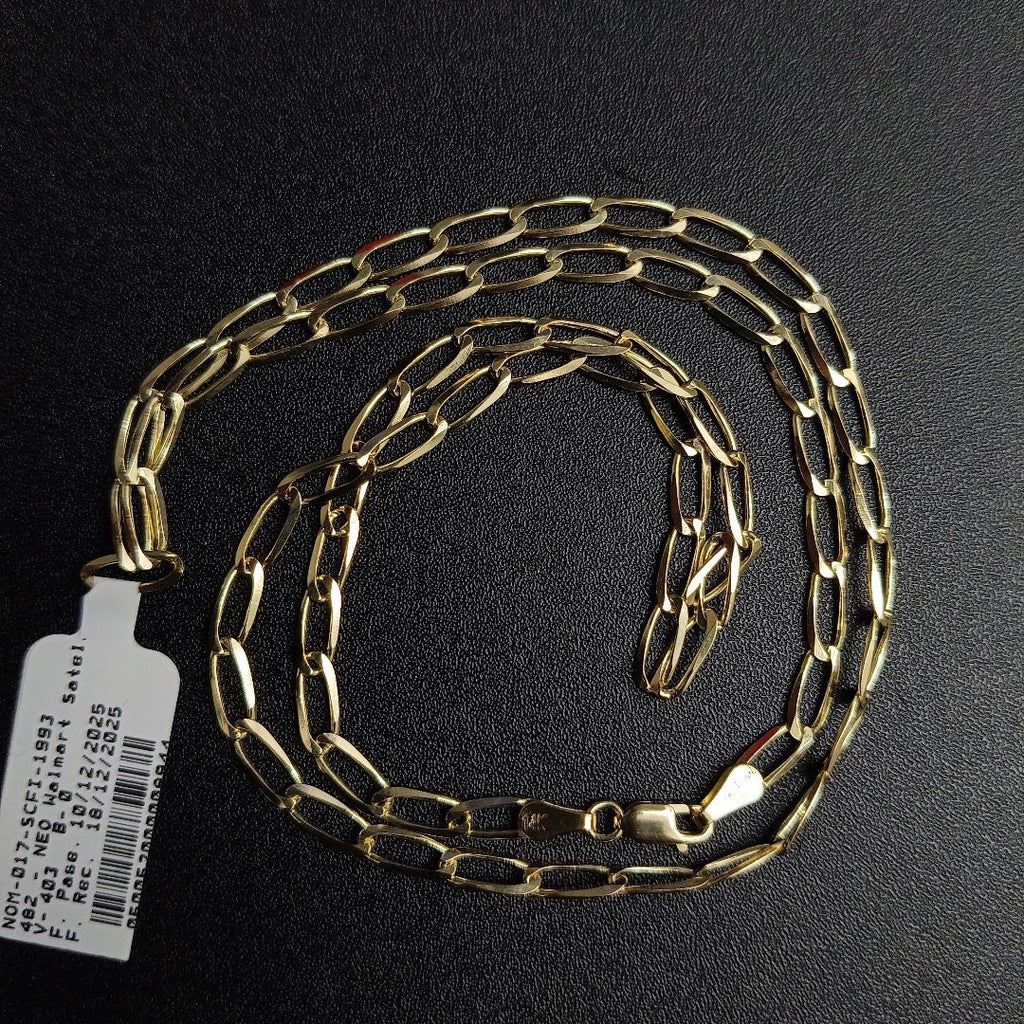 CADENA TEJIDO ESLABONES 12G 60 CM (NUEVO)