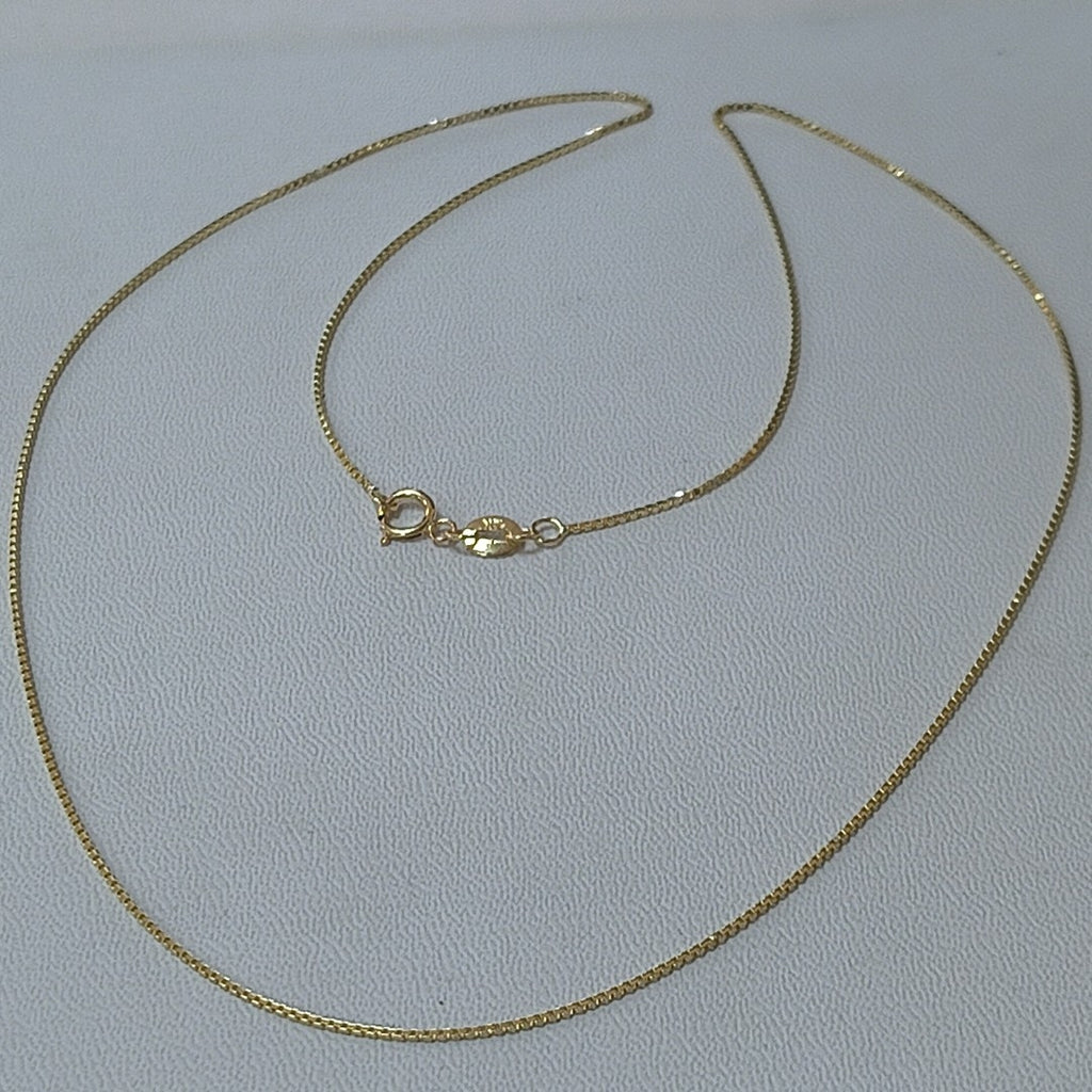 CADENA VENECIANA 2.1G 50 CM 14K (NUEVO)