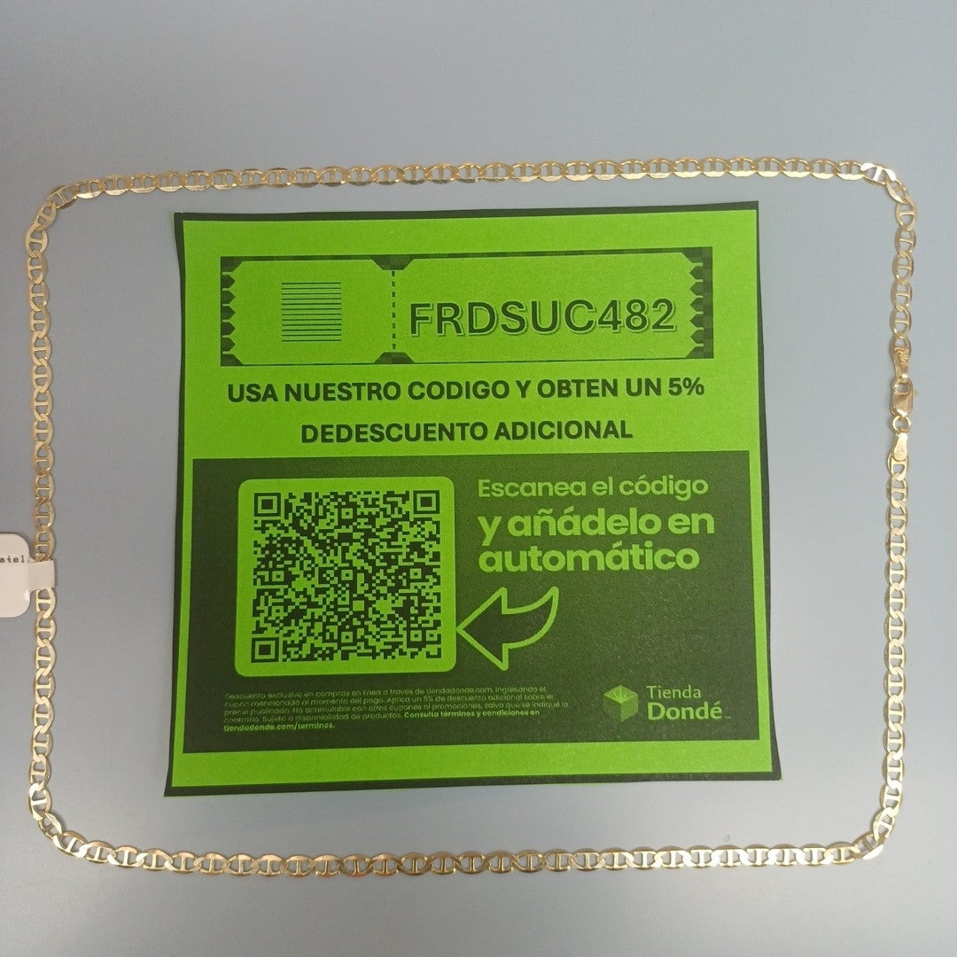 CADENA TEJIDO GUCHI 8.7G 55 CM (NUEVO)