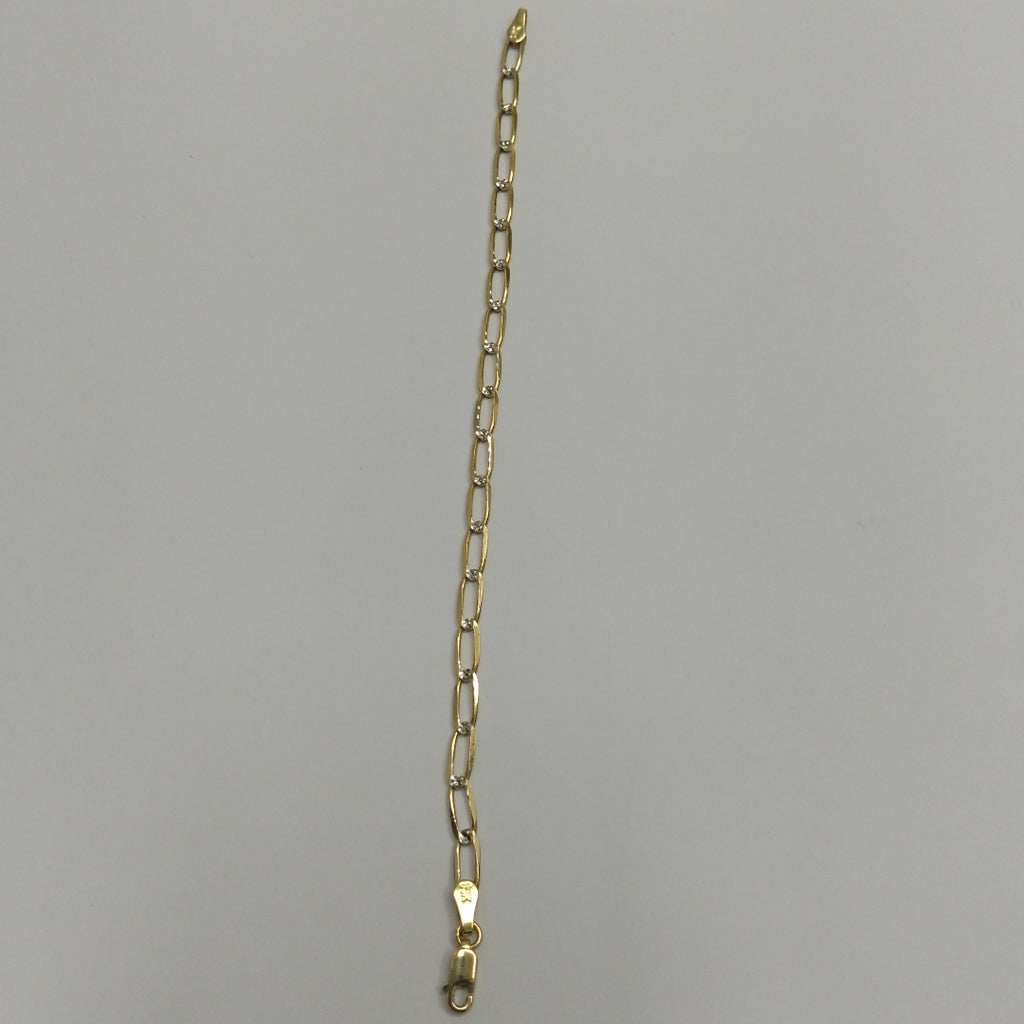 PULSERA TEJIDO ESLABONES 4G 18 CM (NUEVO)