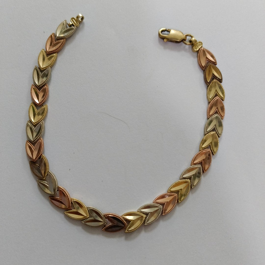 PULSERA ORO 10 K 7.6 GRMS (SEMINUEVO)