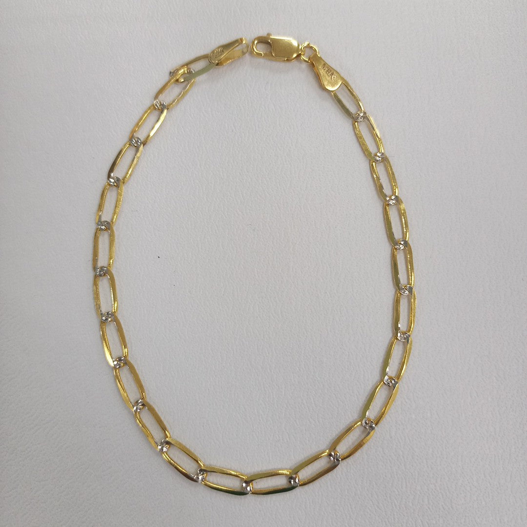 PULSERA TEJIDO ESLABONES 4.3G 21 CM (NUEVO)