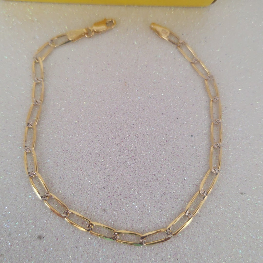 PULSERA TEJIDO ESLABONES 4.5G 21 CM (NUEVO)