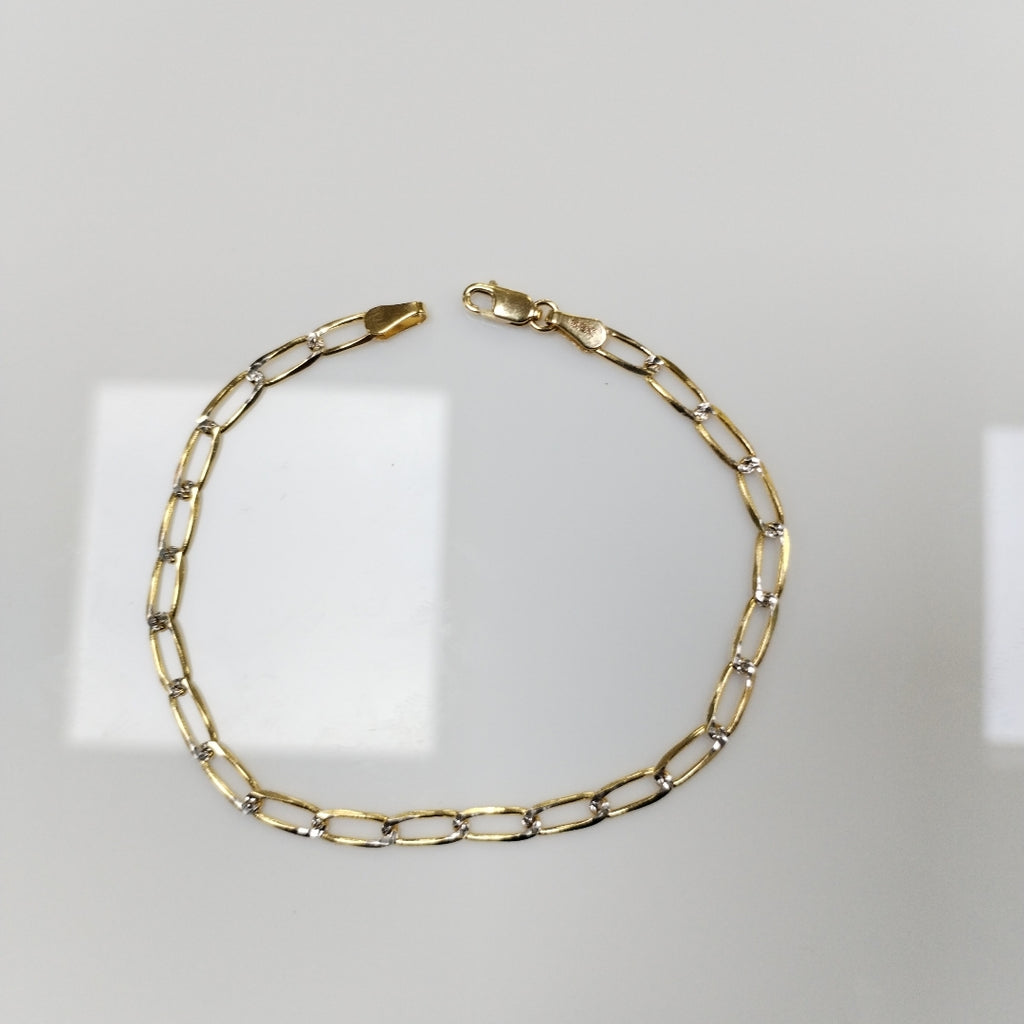 PULSERA TEJIDO ESLABONES 4.6G 21 CM (NUEVO)