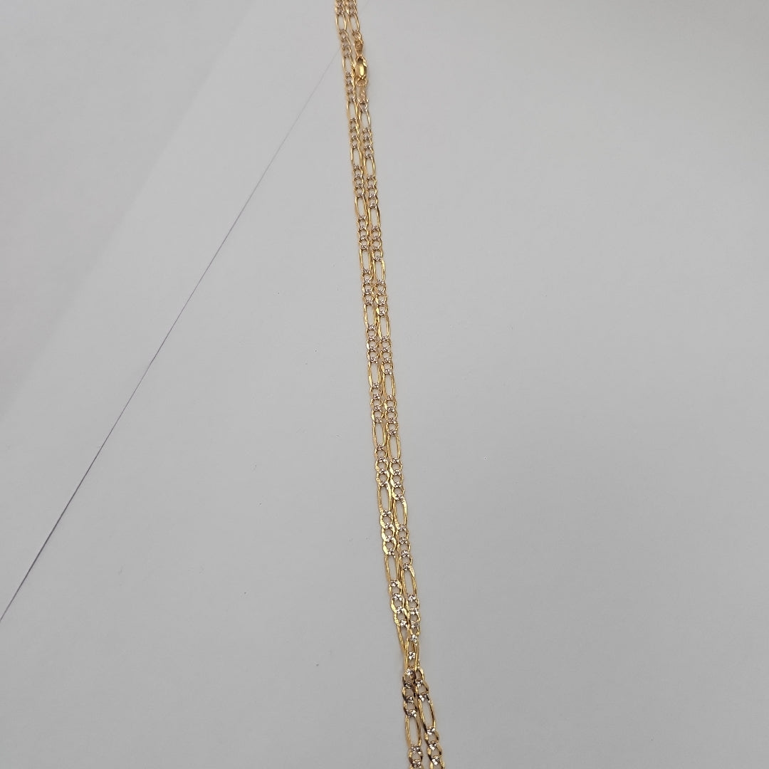 CADENA TEJIDO 3X1 9.2G 60 CM (NUEVO)
