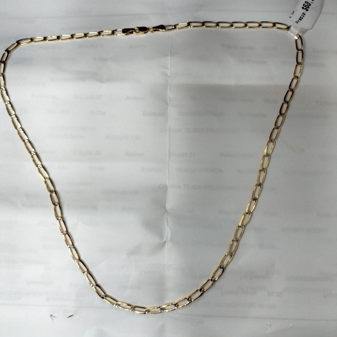 CADENA TEJIDO ESLABONES 11.2G 55 CM (NUEVO)