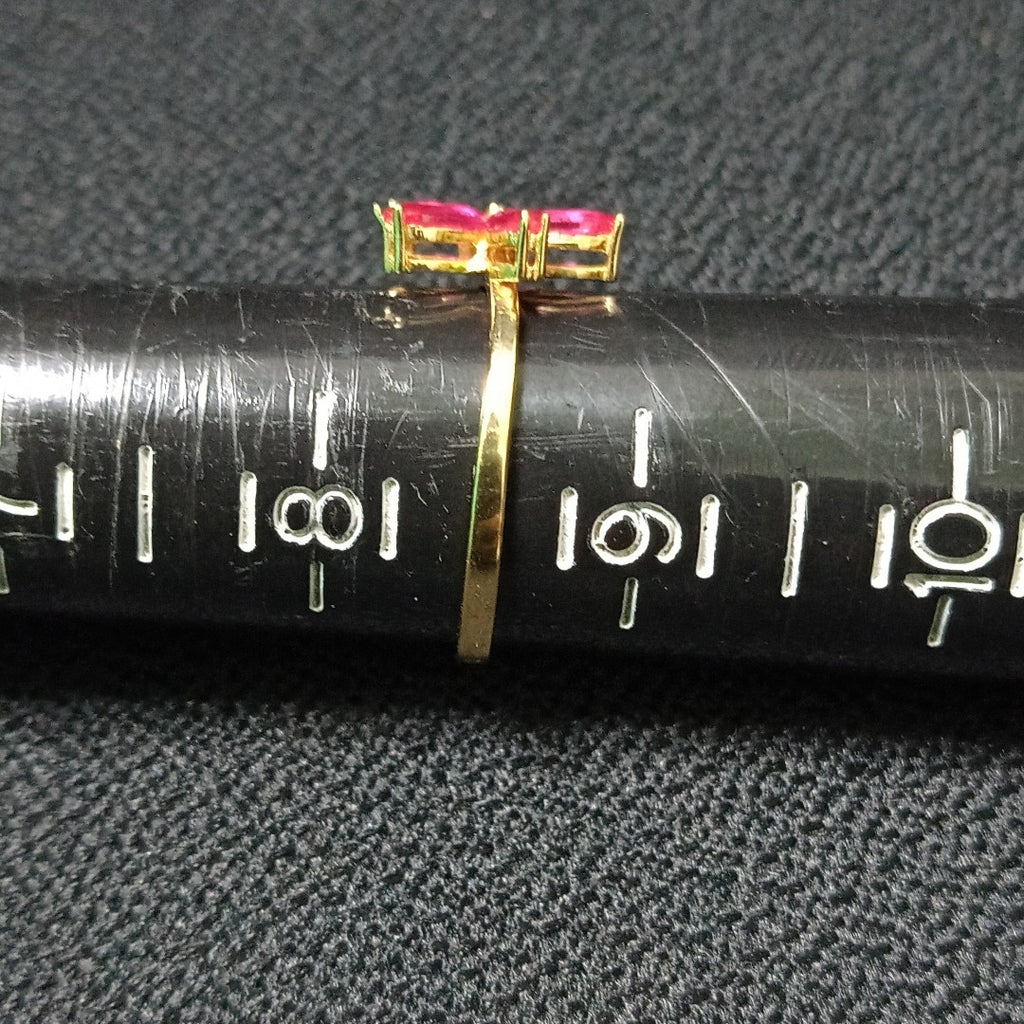 K1 2,00 GRMS 14 K ESPECIFICACIONES COMPLEMENTARIAS ANILLITO CON PIEDRA DE COLOR (SEMINUEVO)