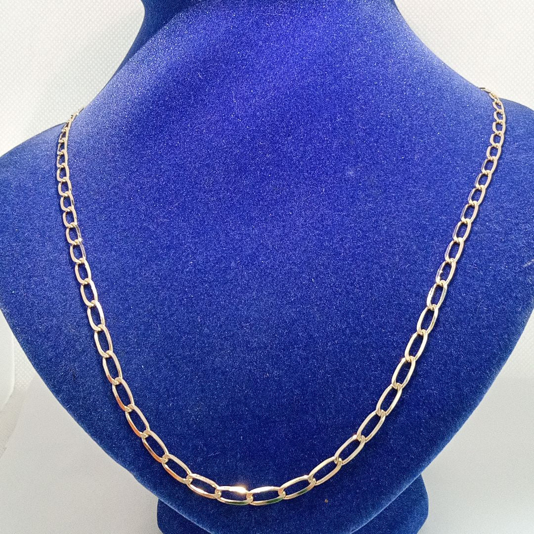 CADENA TEJIDO ESLABONES 11G 60 CM (NUEVO)