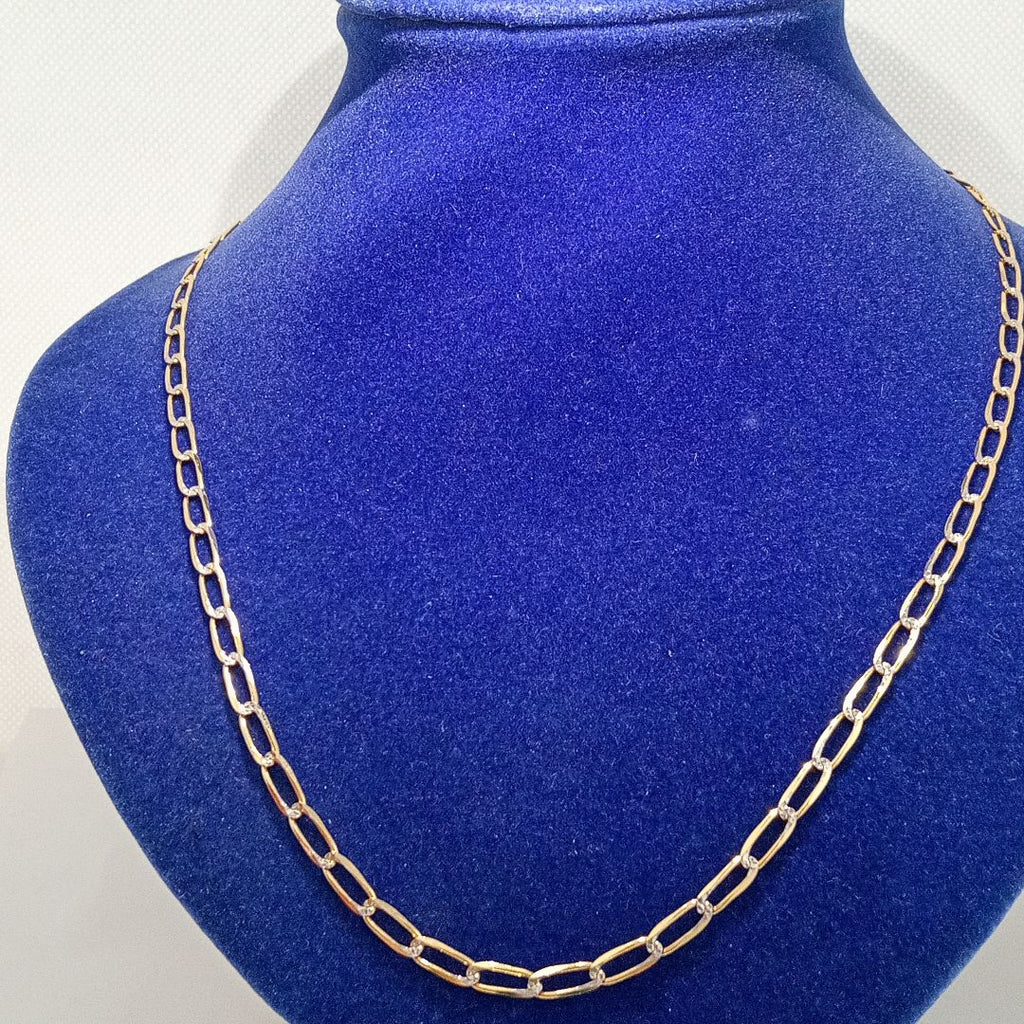 CADENA TEJIDO ESLABONES 11.1G 55 CM (NUEVO)