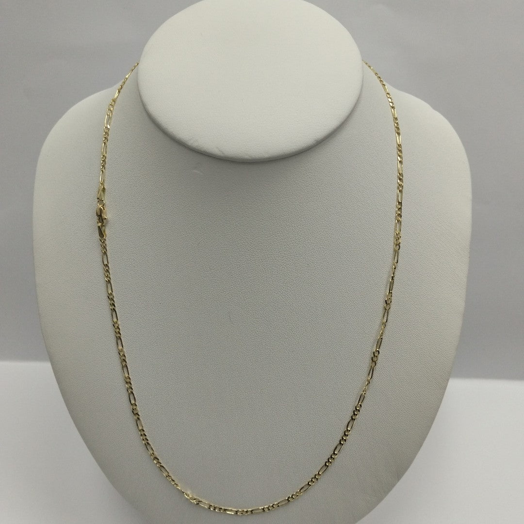 CADENA TEJIDO 3X1 5.2G 55 CM 14K (NUEVO)