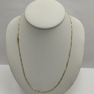 CADENA TEJIDO 3X1 5.2G 55 CM 14K (NUEVO)