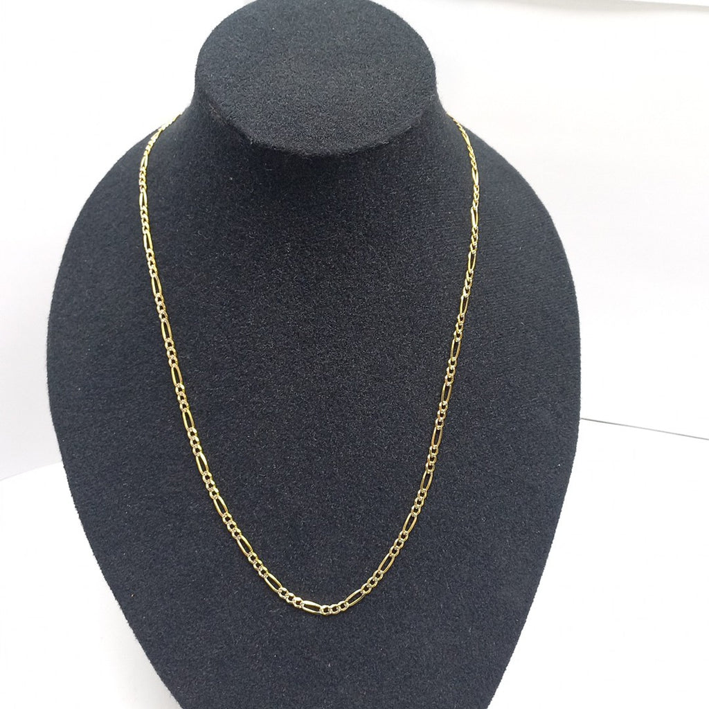 CADENA TEJIDO 3X1 8.4G 55 CM 14K (NUEVO)