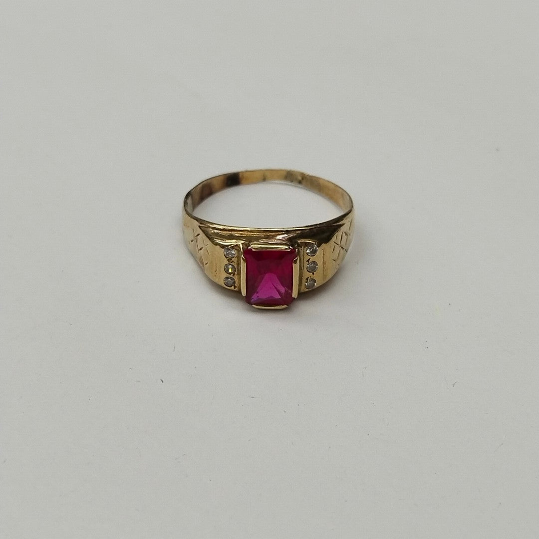 K1 3,30 GRMS 10 K ESPECIFICACIONES COMPLEMENTARIAS ANILLO DE CABALLERO BUEN ES (SEMINUEVO)