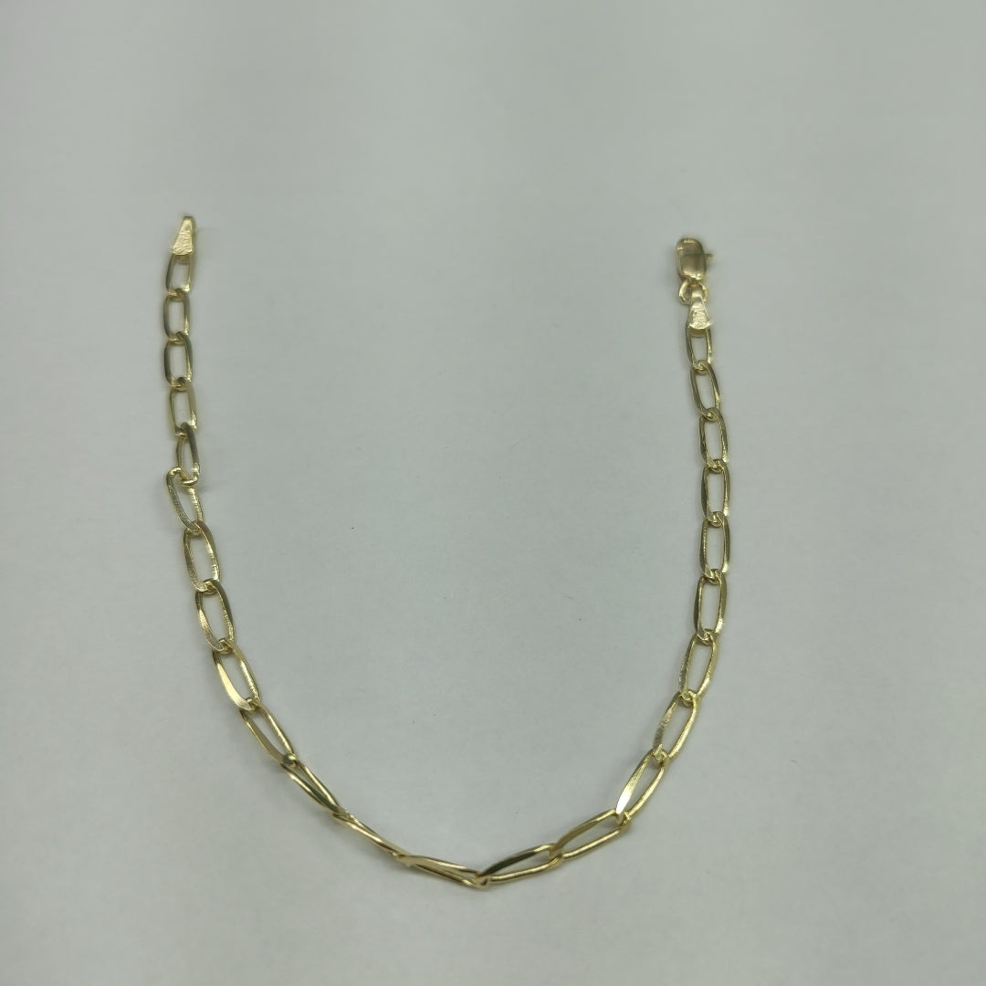 PULSERA TEJIDO ESLABONES 2.5G 18 CM (NUEVO)