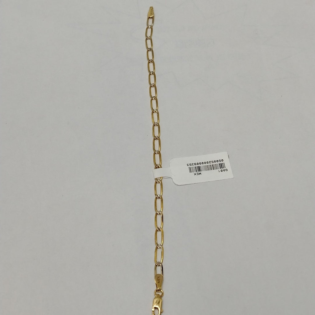 PULSERA TEJIDO ESLABONES 4G 18 CM (NUEVO)