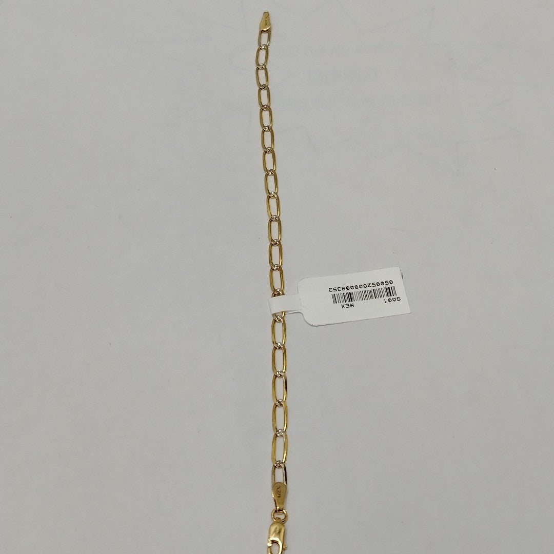 PULSERA TEJIDO ESLABONES 4G 18 CM (NUEVO)