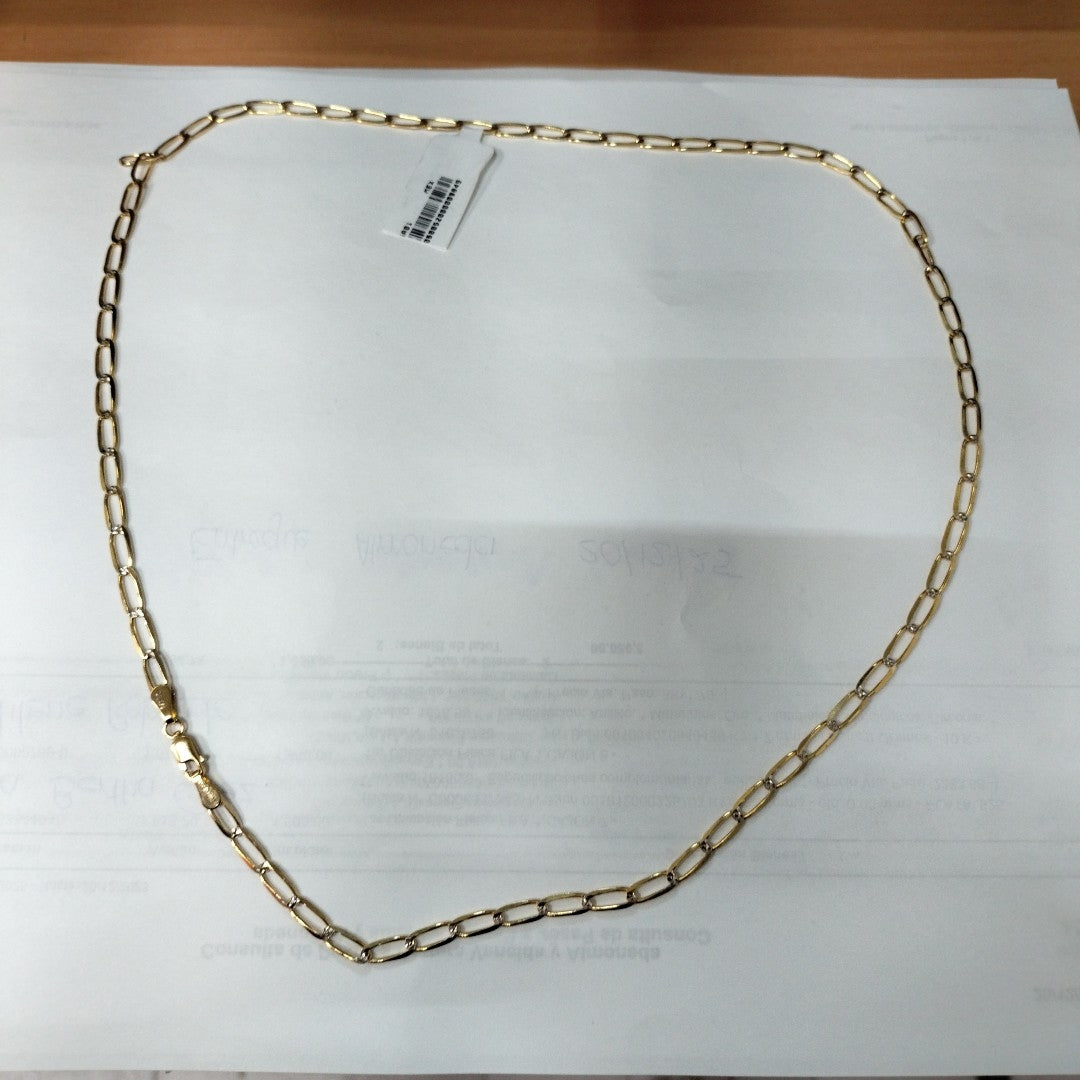 CADENA TEJIDO ESLABONES 12.2G 60 CM (NUEVO)