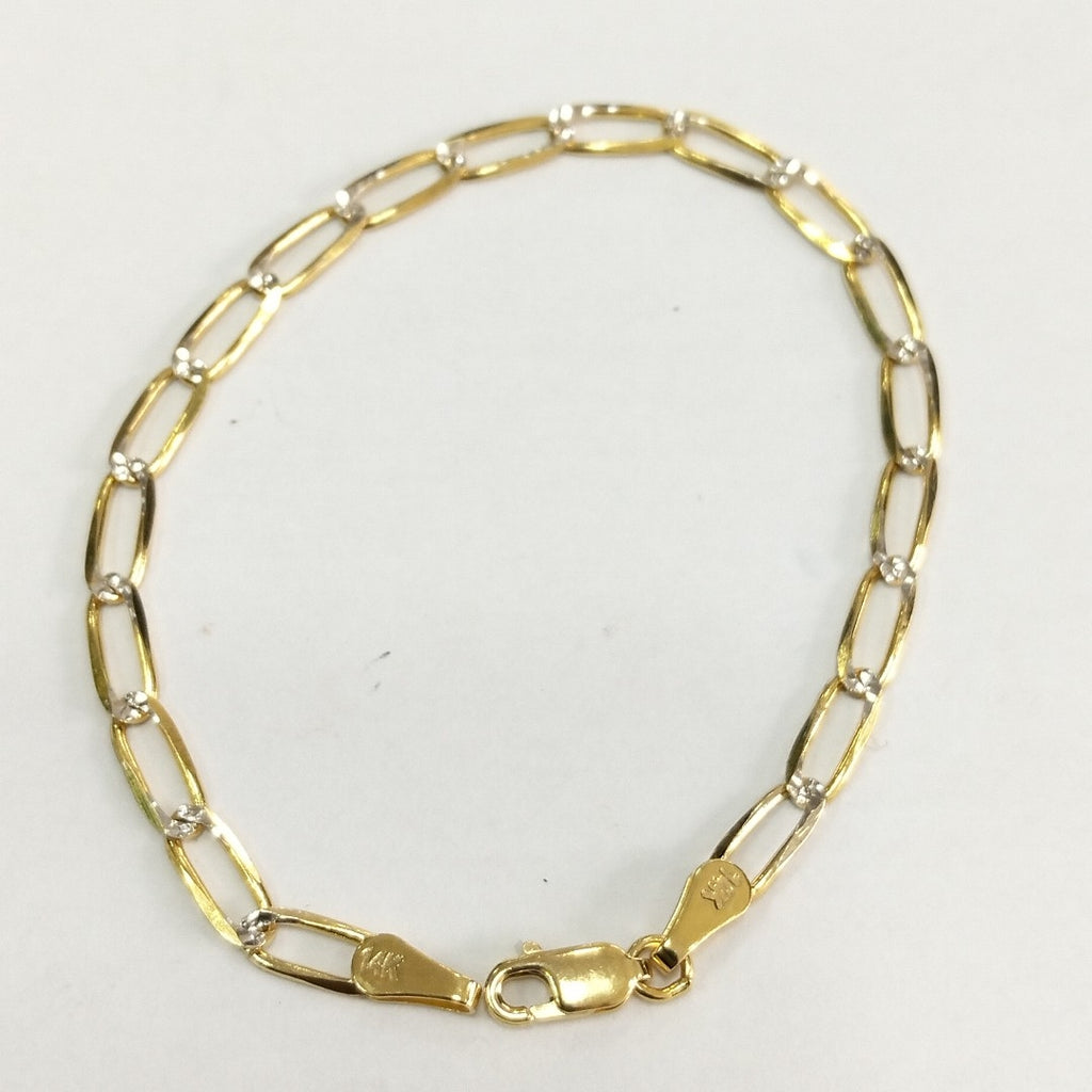 PULSERA TEJIDO ESLABONES 3.9G 18 CM (NUEVO)