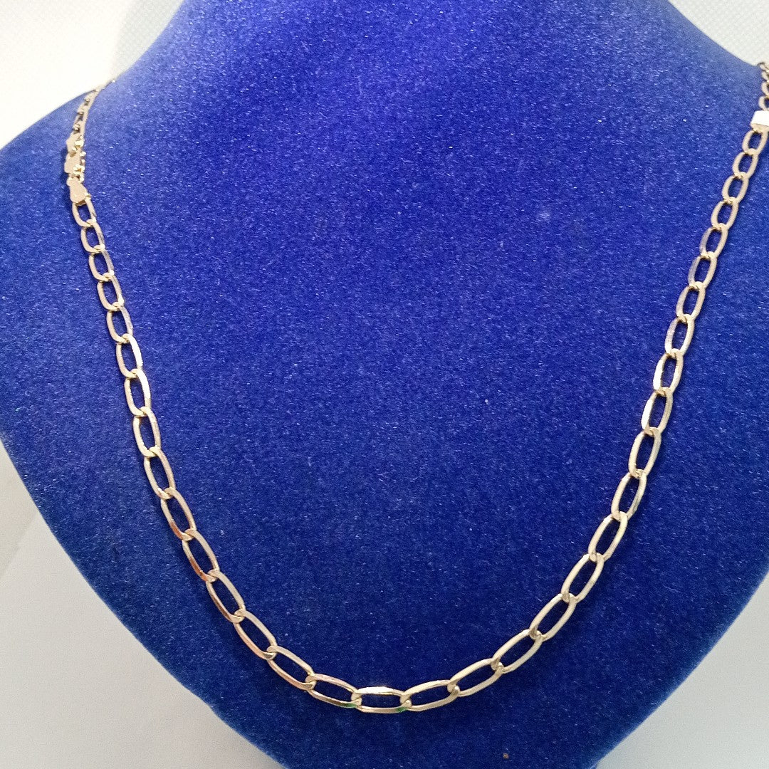 CADENA TEJIDO ESLABONES 11G 60 CM (NUEVO)