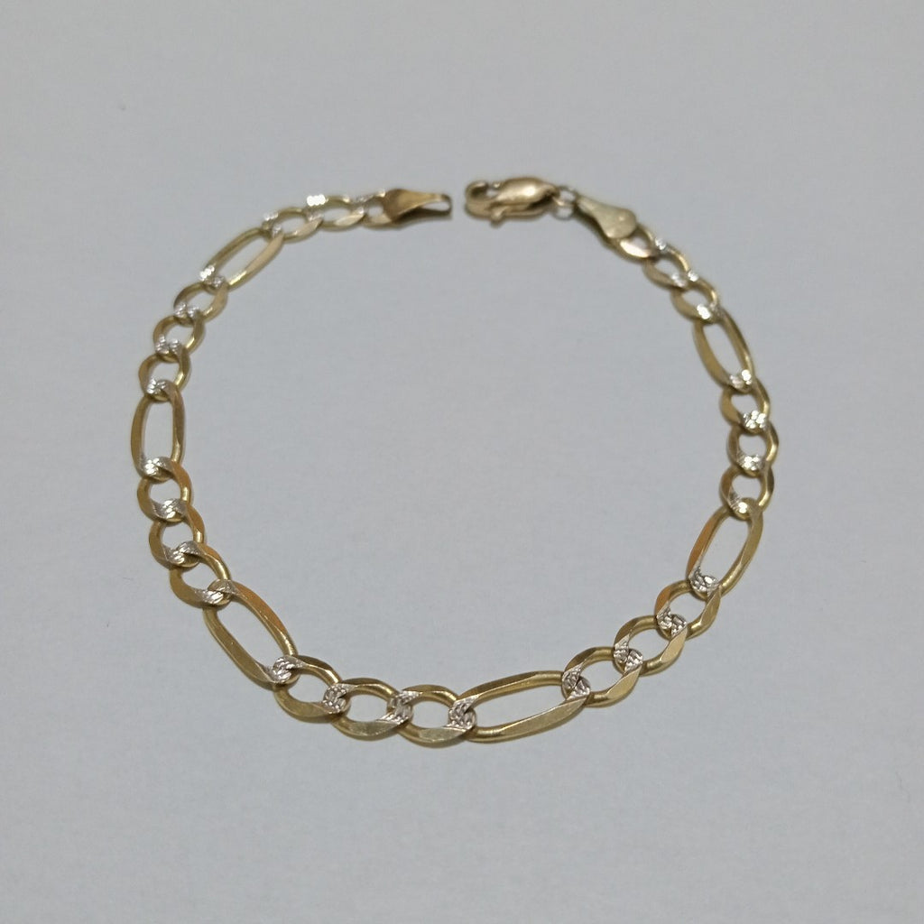 PULSERA ORO, RODIADO 10 K 5.6 GRMS (SEMINUEVO)